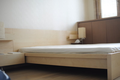 King Frames Ikea on Ikea Malm Bed Frame Birch Queen Malm Bedside Table X 2 Malm