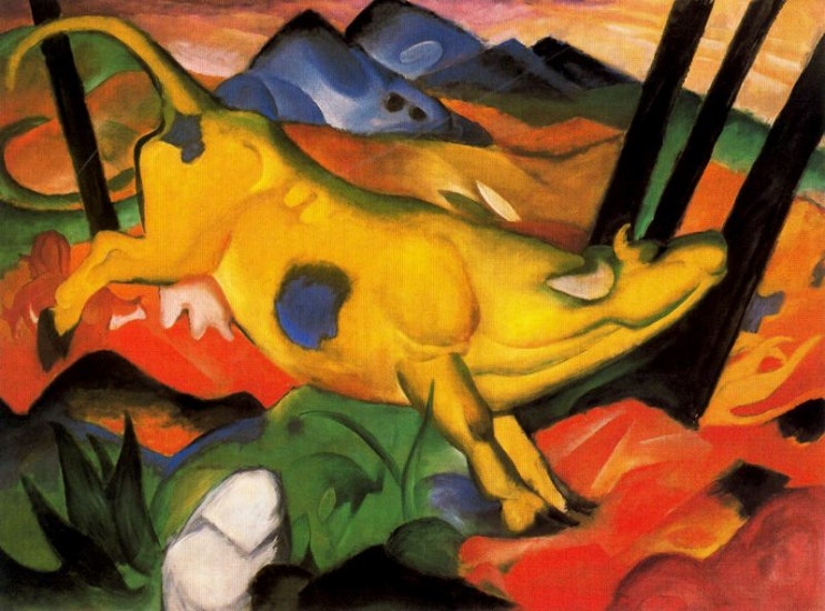 세계의 명화 프란츠 마르크①(Franz Marc) [18801916] 네이버 블로그