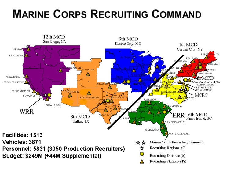 미 해병대 모병사령부 Mcrc Marine Corps Recruiting Command 소개 네이버 블로그